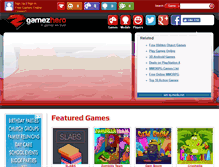 Tablet Screenshot of gamezhero.com